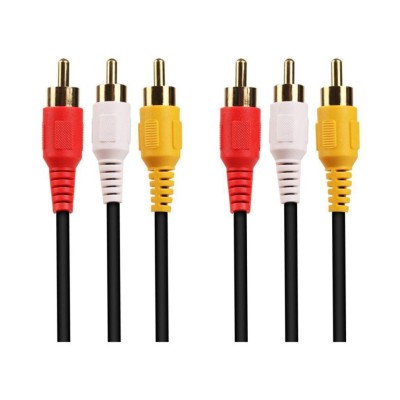 ΚΑΛΩΔΙΟ AV 3-RCA ΣΕ 3-RCA GOLD HIGH QUALITY 1.8m