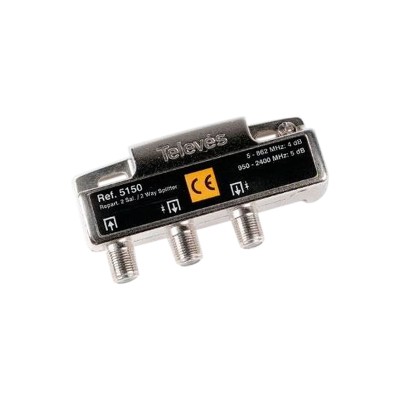 TELEVES 5150 SPLITTER 2WAYS F 5-2400MHz DC Pass