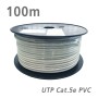 ΚΑΛΩΔΙΟ UTP Cat.5e U/UTP Eca CCA PVC 5.0mm Grey 100m