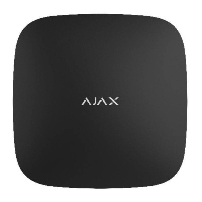 Ajax Hub Plus ασύρματου συναγερμού Μαύρο