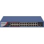 HIKVISION DS-3E0326P-E/M(B) PoE Switch 24 Ports Unmanaged, 1xRJ45, 1 θύρα οπτικής ίνας