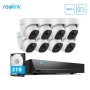 Reolink Set 4K RLK16-820D8-A NVR 16ch + 8 dome κάμερες εξωτερικού χώρου + 3 TB HDD