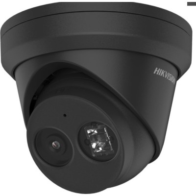 HIKVISION - DS-2CD2343G2-IU Black 2.8mm Dome Camera 2MP