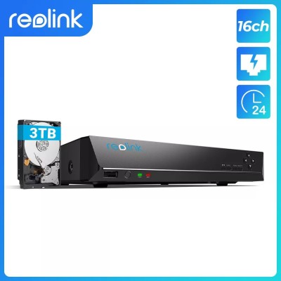 Reolink RLN16-410 16ch POE 4K με δίσκο 3ΤΒ (v2)