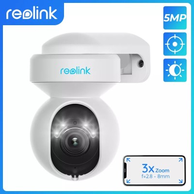 Reolink E1 Outdoor 5MP 2.8~8mm Wi-Fi Camera PT 3x optical zoom