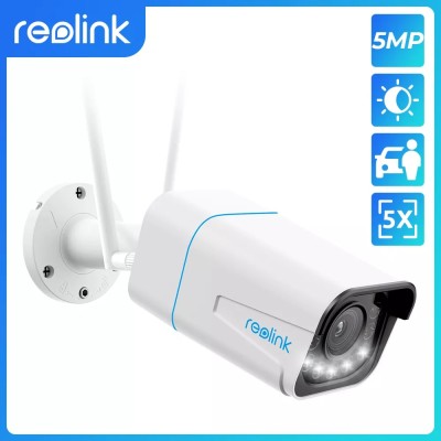 Reolink RLC-511WA 2.7mm ~ 13.5mm IP Wi-Fi Smart Κάμερα 5MP Αδιάβροχη με οπτικο zoom 4X 