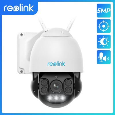 Reolink RLC-523WA 5MP 2.8~8mm Wi-Fi Camera PT 5x optical zoom με Spotlight