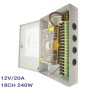 Τροφοδοτικό CCTV 18ch 20A YDSBOX12-240-18 240W