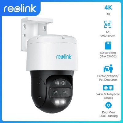 Reolink TrackMix POE 8MP Dual lens PTZ camera with Auto Tracking