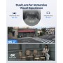 Reolink TrackMix POE 8MP Dual lens PTZ camera with Auto Tracking