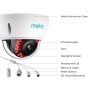 REOLINK RLC-842A 2.7mm~13.5mm motorized 4K smart dome camera 5x optical zoom  Color Night Vision POE