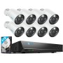 Reolink Set 12MP RLK16-1200B8-A NVR 16ch + 8 bullet κάμερες εξωτερικού χώρου + 4 TB HDD