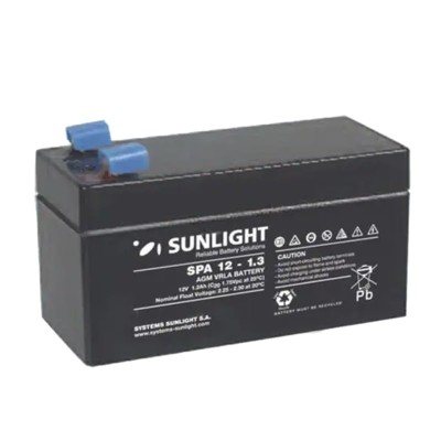 Μπαταρία συναγερμού Sunlight 12V/1.3Ah 