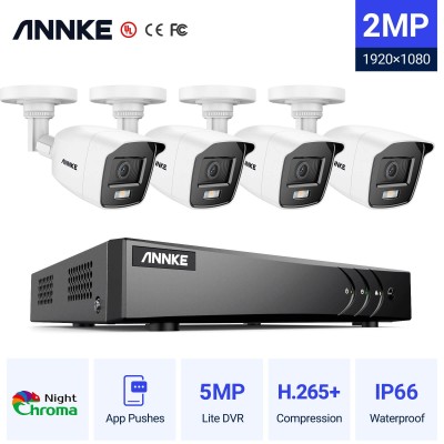 ANNKE CCTV SET  DVR DW41JD 4ch 5MP + 4x CT1DW 1080p Bullet NightChroma