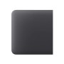 AJAX SIDE BUTTON GRAPHITE 1-GANG/2-WAY