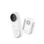 EZVIZ DB2 Pro 5MP Video Doorbell Battery-Powered Wifi with Chime Classic White