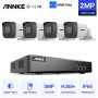 ANNKE DW41JD 4CH 5MP DVR + 4 CT1GZ 2MP Bullet  ΕΞΩΤΕΡΙΚΕΣ FULL SET