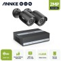 ANNKE SET 2MP DT81BG 8ch + 2 ΚΑΜΕΡΕΣ C51BH με 512GB eSSD Full SET