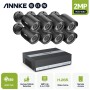 ANNKE SET 2MP DT81BG 8ch + 8 ΚΑΜΕΡΕΣ C51BH με 512GB eSSD Full SET