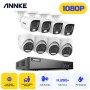 ANNKE DW81KD 8CH 5MP DVR + 4 CAM CT1GT + 4 CAM CT1GU  2MP με μικρόφωνο NightChroma and IR FULL SET MPN: DW81KD+CT1GT*4+CT1GU*4