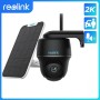 Reolink Argus PT-4MP BLACK + Solar Panel  IP WIFI Camera PTZ 4MP