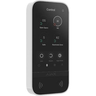 Ajax KeyPad Plus Ασύρματο πληκτρολόγιο Λευκό 26078.83.WH