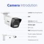 ANNKE I91DD 2.8mm 12MP IP Bullet camera POE built-in microphone