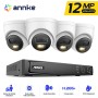 ANNKE SET 12MP N44PAM POE NVR 4IP + 4 CAM ΕΞΩΤΕΡΙΚΕΣ I91DN 12MP 2.8mm PN: N44PAM4I91DN