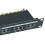 PATCH PANEL 19" UTP / FTP CAT5E  (24 θυρών)   (Σειρά: PLUS)