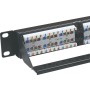 PATCH PANEL 19" UTP CAT5E 24 θυρών Σειρά: Basic